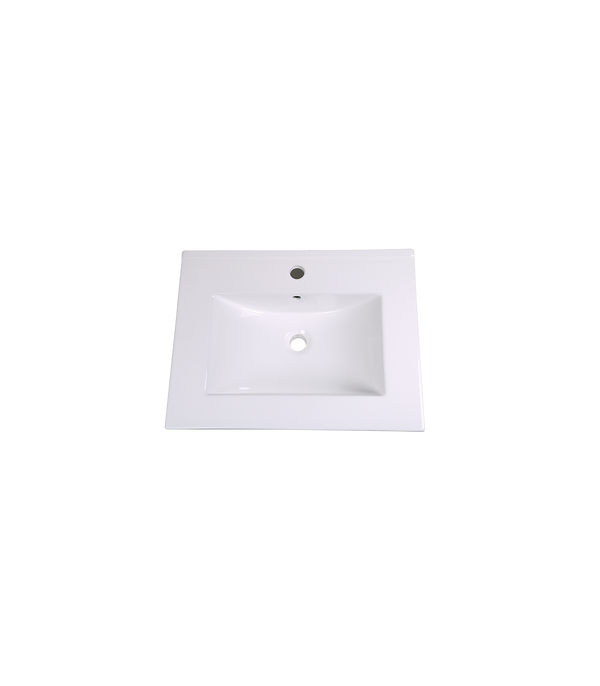 LS-E60 Vanity Top Sink White