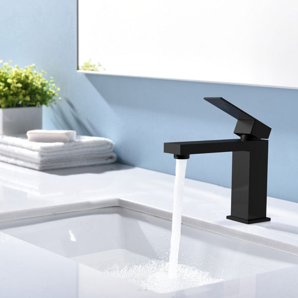 Basin Faucet - Matt Black