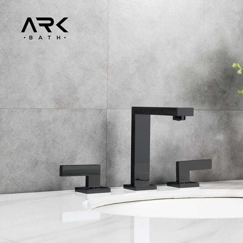 Widespread Basin Faucet - Matt Black