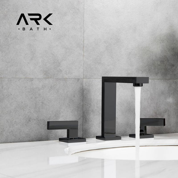 Widespread Basin Faucet - Matt Black