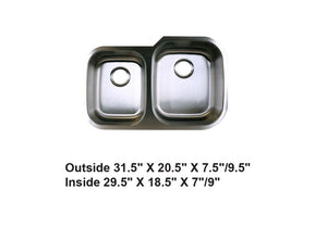 AD-68R N-Bar Utility Sink/ Reverse