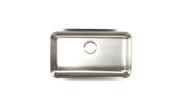 Single Bowl Stainless Steel Kitchen Sink  29.75” x 18” x 9.5