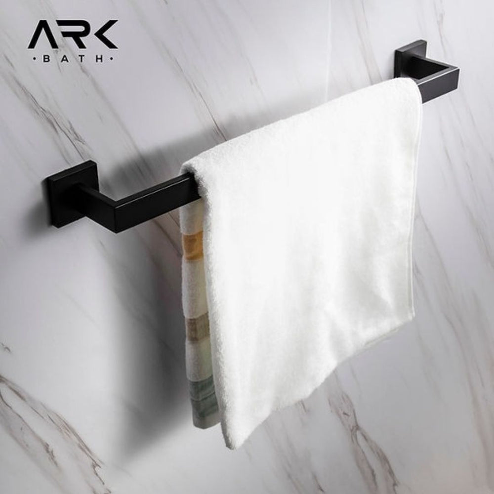 Bathroom Hardware Set - Matt Black