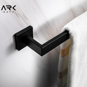 Bathroom Hardware Set - Matt Black