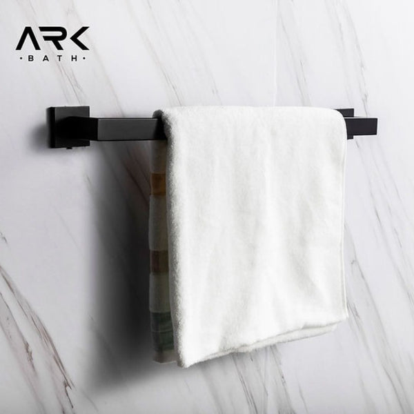 Bathroom Hardware Set - Matt Black