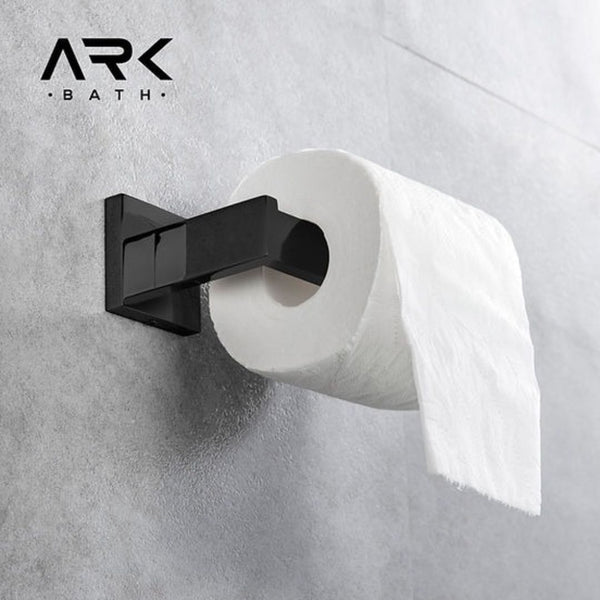 Bathroom Hardware Set - Matt Black