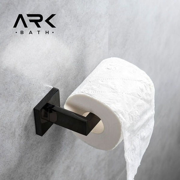 Bathroom Hardware Set - Matt Black