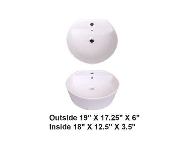 AD-C14-Wallmount  Ceramic