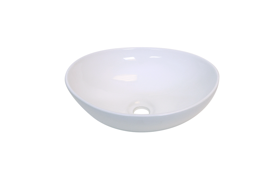AD-C27 -Vessel Oval Ceramic Sink