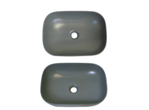 AD-C30-Vessel Ceramic Sink Matt Gray