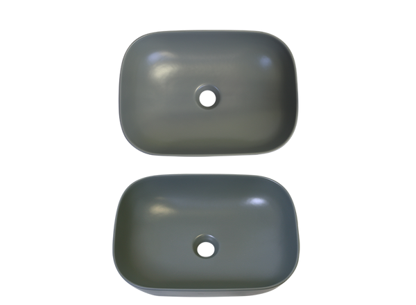 AD-C30-Vessel Ceramic Sink Matt Gray