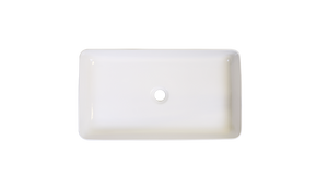 AD-C33-Vessel Rectangular Sink White
