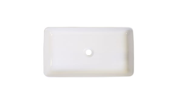 AD-C33-Vessel Rectangular Sink White