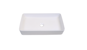 AD-C33-Vessel Rectangular Sink White