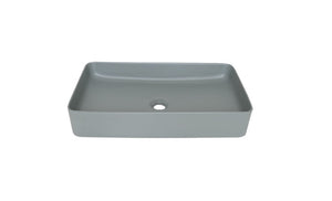 AD-C34-Vessel Rectangular Sink Matt Gray