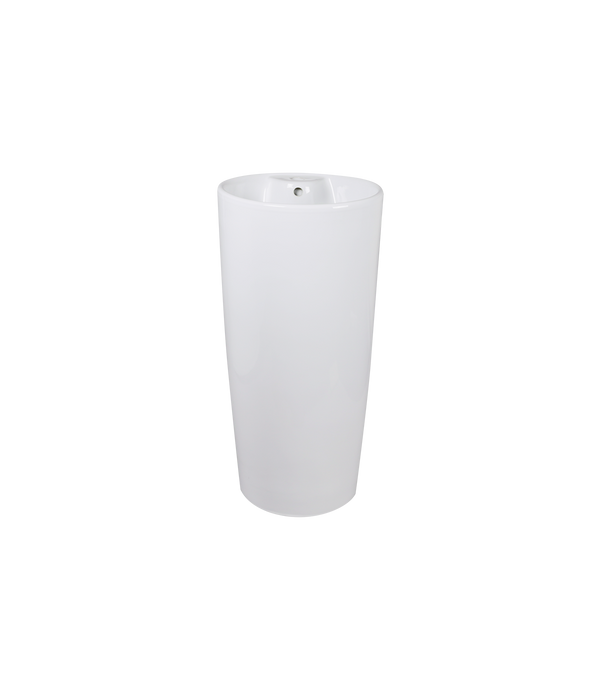 AD-C38-Pedestral Round Ceramic Backside Sink