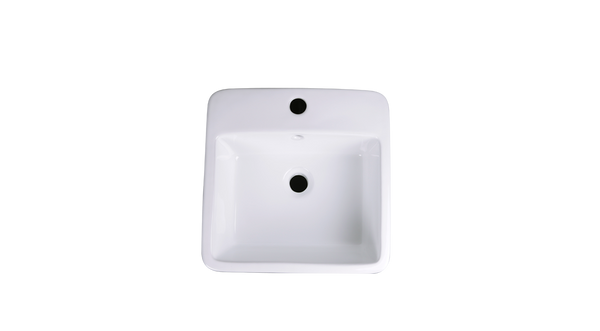 AD-C39-Pedestral Rectangular Ceramic Backside Sink