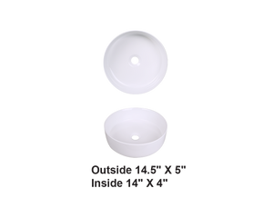 AD-C41-Vessel Round Ceramic