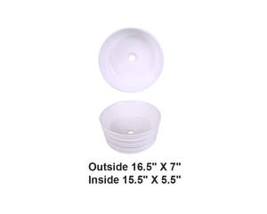 AD-C44-Vessel Round Ceramic