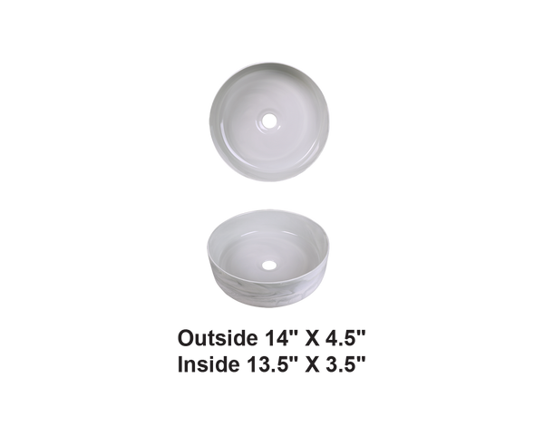 AD-C46-Vessel Round Ceramic