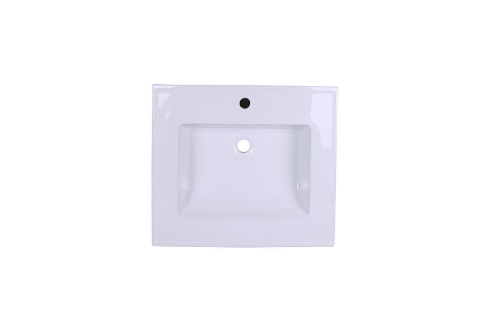 AD-C49-Vanity Top / Drop-in Rectangular Ceramic