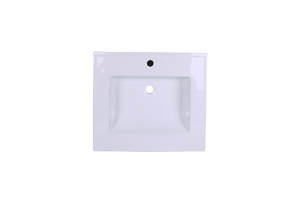 AD-C49-Vanity Top / Drop-in Rectangular Ceramic