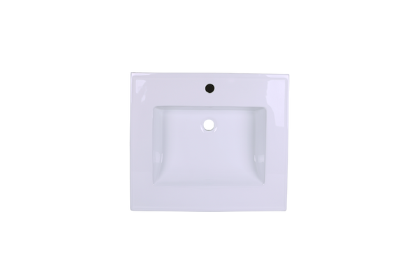 AD-C49-Vanity Top / Drop-in Rectangular Ceramic