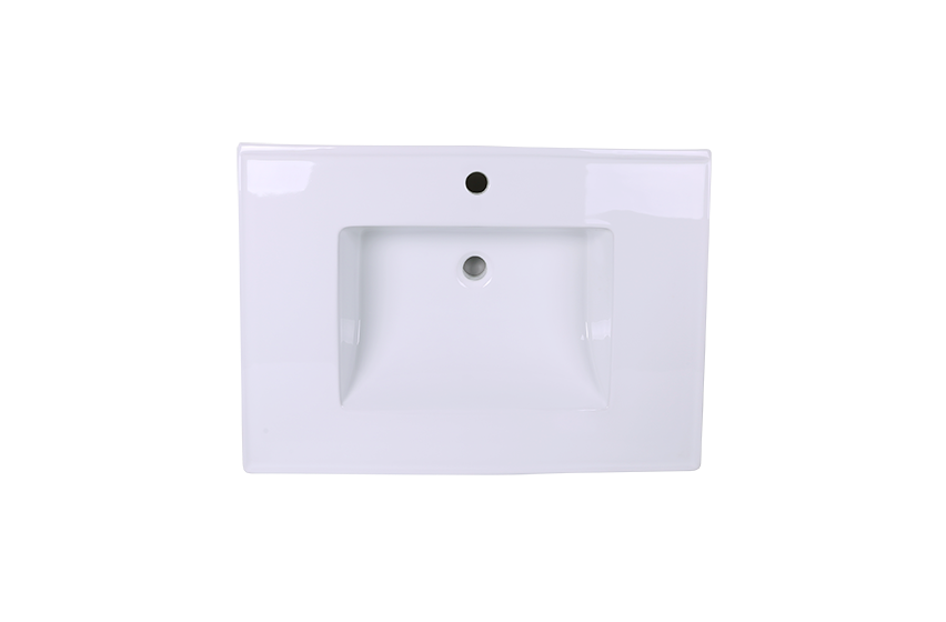AD-C50-Vanity Top / Drop-in Rectangular Ceramic