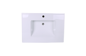 AD-C50-Vanity Top / Drop-in Rectangular Ceramic