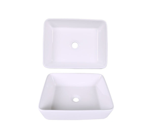 AD-C55-Vessel Rectangular Ceramic Sink