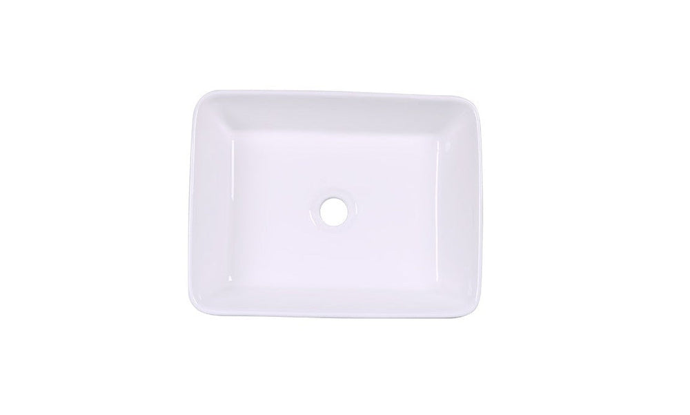 AD-C55-Vessel Rectangular Ceramic Sink
