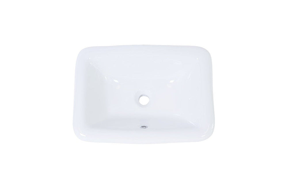 AD-C63-Drop-in Rectangular Ceramic Sink