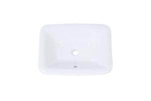 AD-C63-Drop-in Rectangular Ceramic Sink
