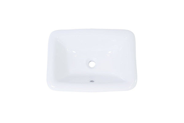 AD-C63-Drop-in Rectangular Ceramic Sink
