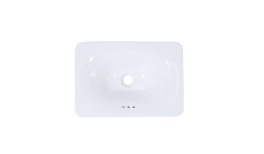 AD-C64-Drop-in Rectangular Ceramic Sink