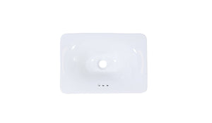 AD-C64-Drop-in Rectangular Ceramic Sink