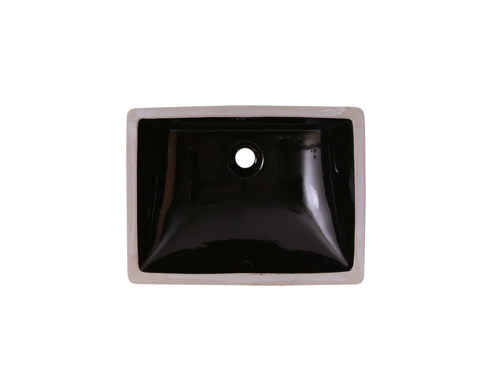 AD-C6M-BL-Undermount Rectangular Ceramic Sink Bisque