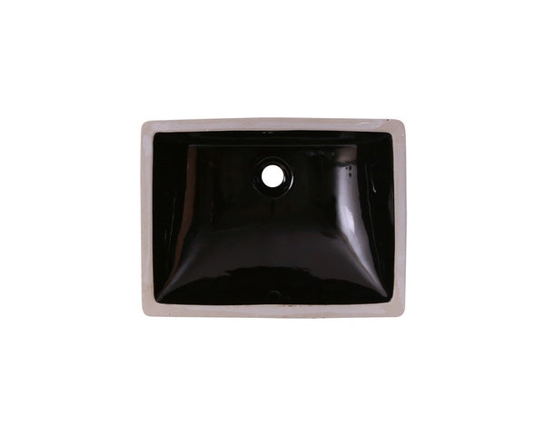 AD-C6M-BL-Undermount Rectangular Ceramic Sink Bisque