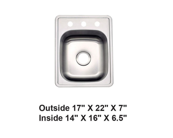 AD-D47 -Drop In Stainless Steel