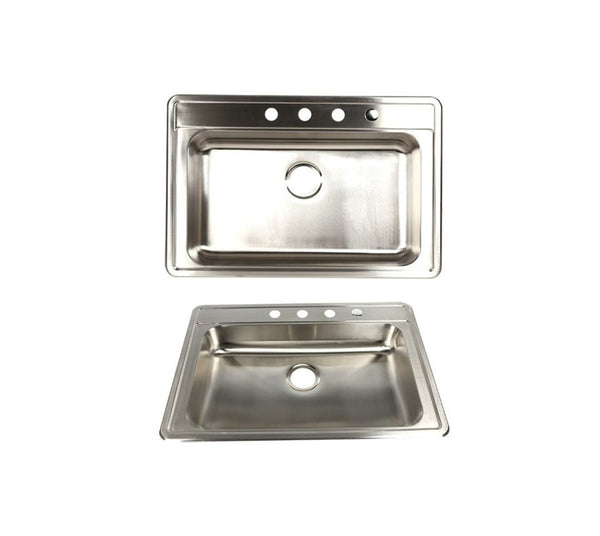 AD-D78-ADA-Drop In Stainless Steel Sink