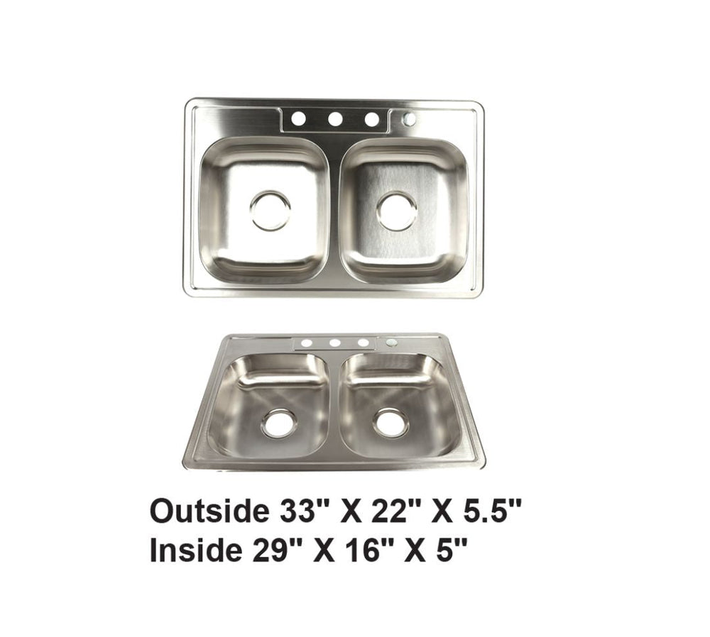 AD-D88-ADA -Drop In Stainless Steel