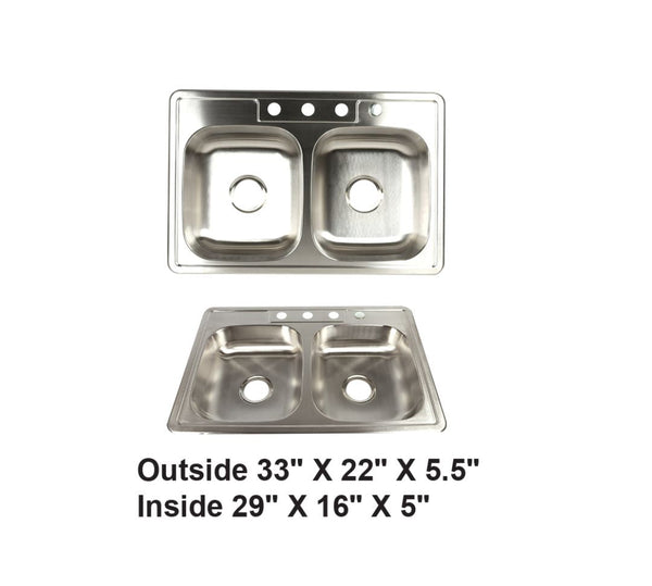 AD-D88-ADA -Drop In Stainless Steel