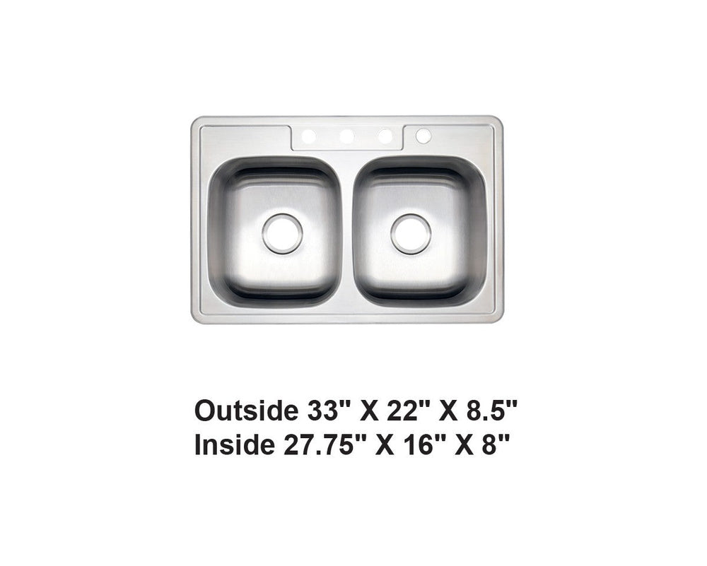 AD-D88-Drop In Stainless Steel