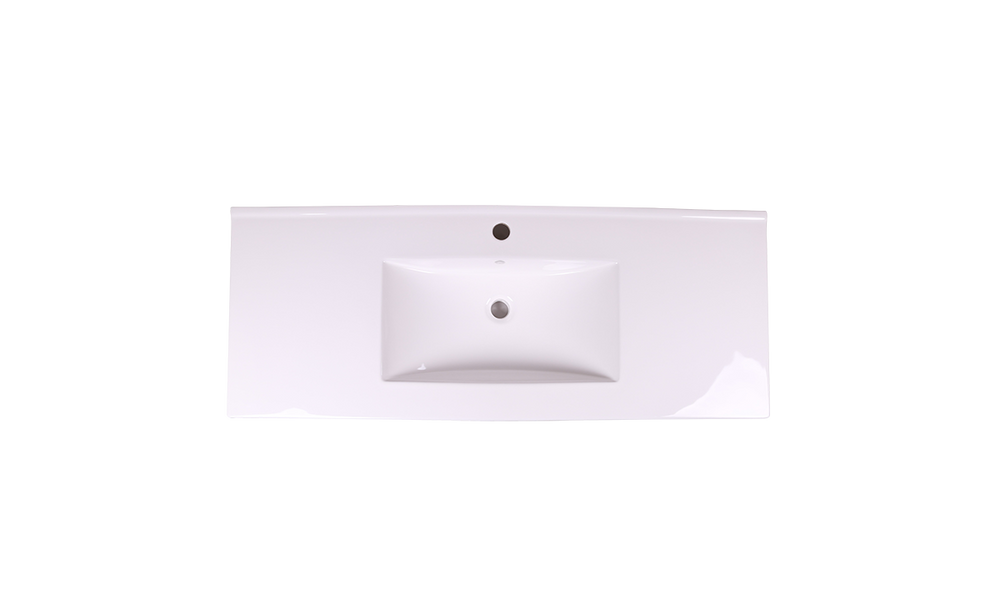 AD-E120-Vanity Top / Drop-in Rectangular Ceramic