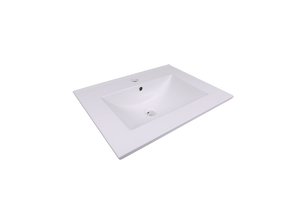 AD-E60-Vanity Top / Drop-in Rectangular Ceramic