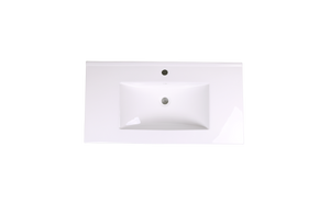 AD-E90-Vanity Top / Drop-in Rectangular Ceramic