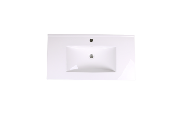 AD-E90-Vanity Top / Drop-in Rectangular Ceramic