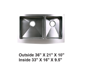 AD-F68-36 -Farm House Apron Front Stainless Stain