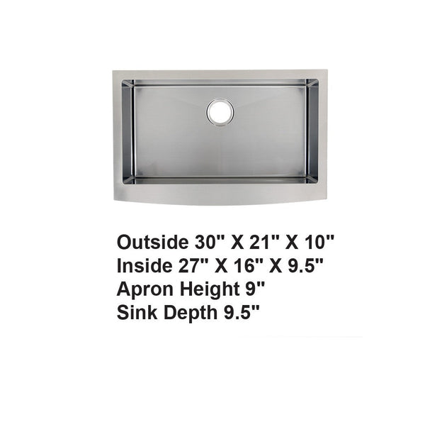 AD-F77 -Farm House Apron Front Stainless Stain