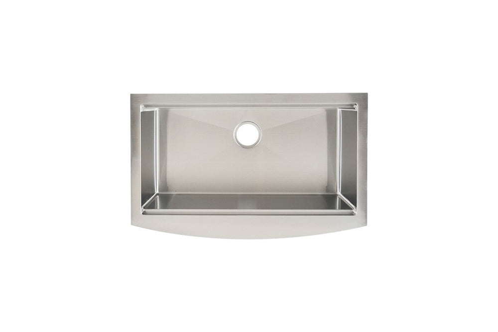 AD-F78-33-T-Farm House Apron Front Stainless Steel